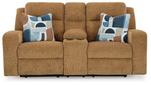 Load image into Gallery viewer, Kanlow Reclining Loveseat with Console image
