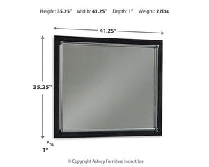 Kaydell Bedroom Mirror - Ego Home Furniture