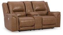 Load image into Gallery viewer, Trasimeno Power Reclining Loveseat with Console
