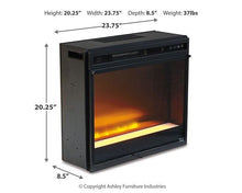 Load image into Gallery viewer, Wildenauer 76" TV Stand with Electric Fireplace
