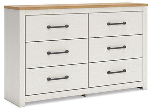 Linnocreek Dresser and Mirror - Ego Home Furniture