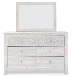 Paxberry Dresser and Mirror - Ego Home Furniture
