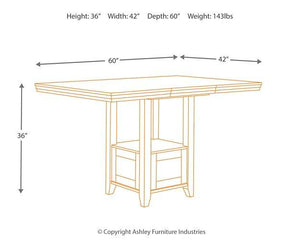 Ralene Counter Height Dining Set - Ego Home Furniture