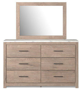 Senniberg Dresser and Mirror - Ego Home Furniture