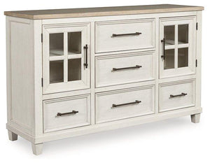 Shaybrock Dresser and Mirror - Ego Home Furniture