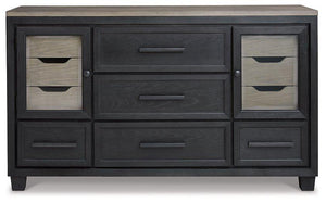 Foyland Dresser and Mirror - Ego Home Furniture