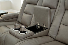 Load image into Gallery viewer, The Man-Den Power Reclining Loveseat with Console
