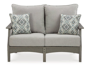 Visola Outdoor Sofa and Loveseat with Coffee Table - Ego Home Furniture