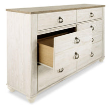 Load image into Gallery viewer, Willowton Dresser and Mirror - Ego Home Furniture
