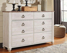 Load image into Gallery viewer, Willowton Dresser and Mirror - Ego Home Furniture
