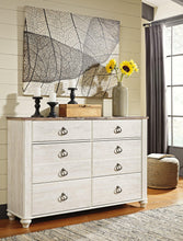 Load image into Gallery viewer, Willowton Dresser and Mirror
