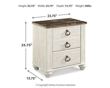 Load image into Gallery viewer, Willowton Nightstand - Ego Home Furniture
