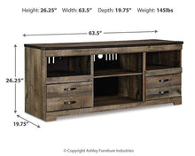 Load image into Gallery viewer, Trinell 63&quot; TV Stand
