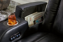 Load image into Gallery viewer, Caveman Den Power Reclining Loveseat with Console
