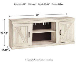 Bellaby TV Stand with Electric Fireplace - Ego Home Furniture