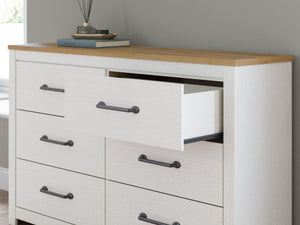 Linnocreek Dresser and Mirror - Ego Home Furniture