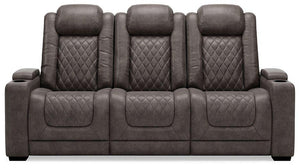 HyllMont Power Reclining Living Room Set - Ego Home Furniture