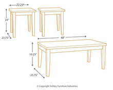 Load image into Gallery viewer, Maysville Table (Set of 3)
