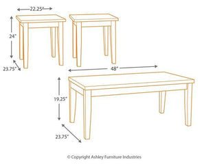 Maysville Table (Set of 3)