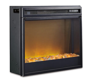Arlenbry Corner TV Stand with Electric Fireplace - Ego Home Furniture