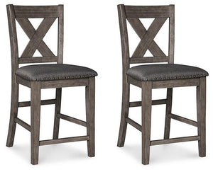 Caitbrook Counter Height Upholstered Bar Stool - Ego Home Furniture