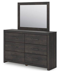 Hollivern Dresser and Mirror - Ego Home Furniture