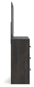 Hollivern Dresser and Mirror - Ego Home Furniture