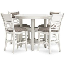 Load image into Gallery viewer, Erinberg Counter Height Dining Table and 4 Barstools (Set of 5)
