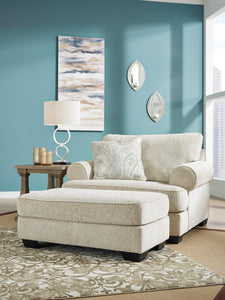 Monaghan Oversized Chair and Ottoman - Ego Home Furniture