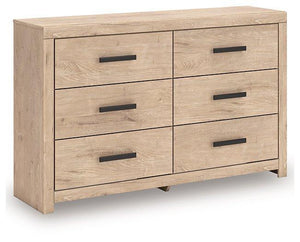 Sanginlane Dresser and Mirror - Ego Home Furniture