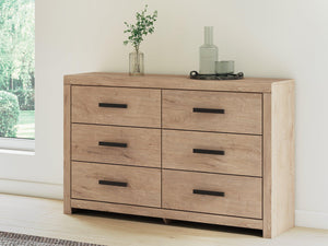 Sanginlane Dresser and Mirror - Ego Home Furniture