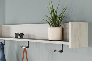 Socalle Wall Mounted Coat Rack with Shelf - Ego Home Furniture