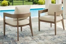 Load image into Gallery viewer, Serene Bay Outdoor Dining Arm Chair with Cushion (Set of 2) - Ego Home Furniture
