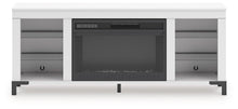 Load image into Gallery viewer, Brollevi 60" TV Stand with Electric Fireplace
