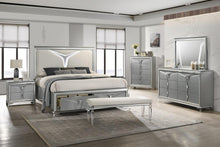 Load image into Gallery viewer, B024 King Bed Frame Dresser-Mirror-Chest-Nightstand
