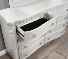 Load image into Gallery viewer, King Bed Frame - Dresser - Mirror - Chest - Nightstand
