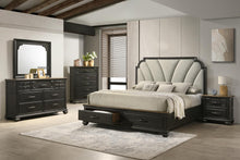 Load image into Gallery viewer, King Bed Frame - Dresser - Mirror - Chest - Nightstand
