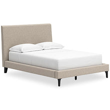 Load image into Gallery viewer, Cielden Upholstered Bed with Roll Slats
