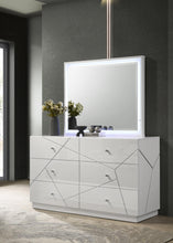 Load image into Gallery viewer, King Bed Frame - Dresser - Mirror - Chest - Nightstand
