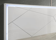 Load image into Gallery viewer, White/Gray Line Dresser
