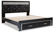 Load image into Gallery viewer, Kaydell Upholstered Panel Storage Bed
