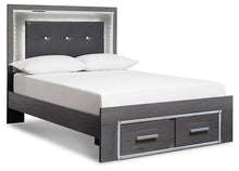 Load image into Gallery viewer, Lodanna Bed with 2 Storage Drawers
