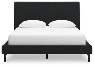 Cadmori Upholstered Bed with Roll Slats