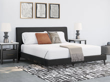 Load image into Gallery viewer, Cadmori Upholstered Bed with Roll Slats
