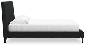 Cadmori Upholstered Bed with Roll Slats