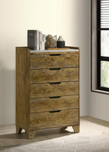 Load image into Gallery viewer, King Bed Frame - Dresser - Mirror - Chest - Nightstand
