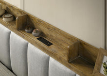 Load image into Gallery viewer, Light Aspen Oak King Bed
