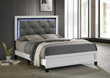 Load image into Gallery viewer, White Led Full Bed
