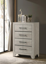 Load image into Gallery viewer, Dusty Gray Oak King Bed
