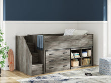 Load image into Gallery viewer, Frandern Loft Bed with Bookcase and Drawer Storage - Ego Home Furniture
